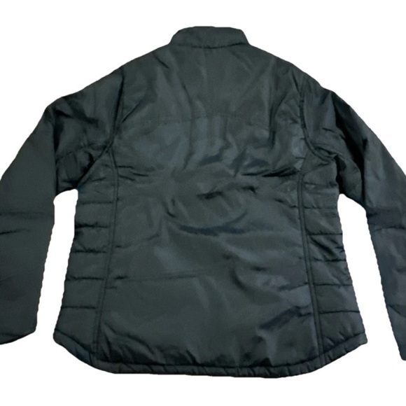 New Balance Womens Black Lightweight Puffer Jacket w/ Media Pocket Extra Small - Picture 3 of 3